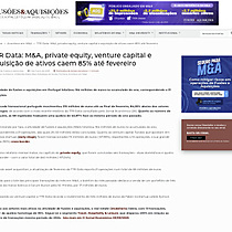 TTR Data: M&A, private equity, venture capital e aquisio de ativos caem 85% at fevereiro